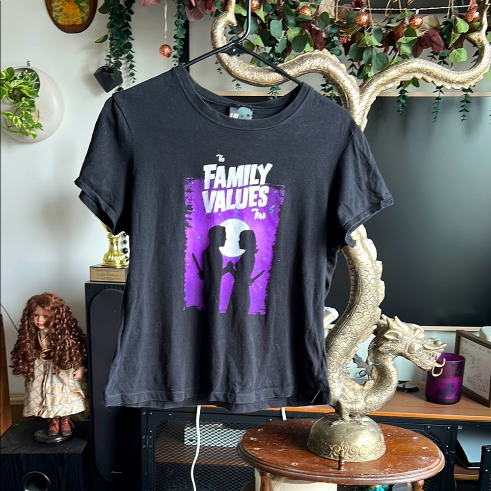 Black Family Values Bad Romance Woman cut tee